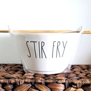 New Rae Dunn STIR FRY Bowl Set